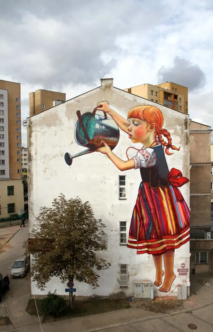 Mural By Natalii Rak, Białystok, Poland
