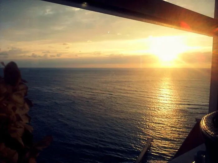 Sunset View On Durres Albania