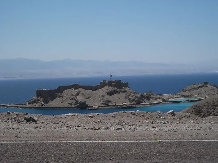 Saladin Castle, Taba, Egypt.