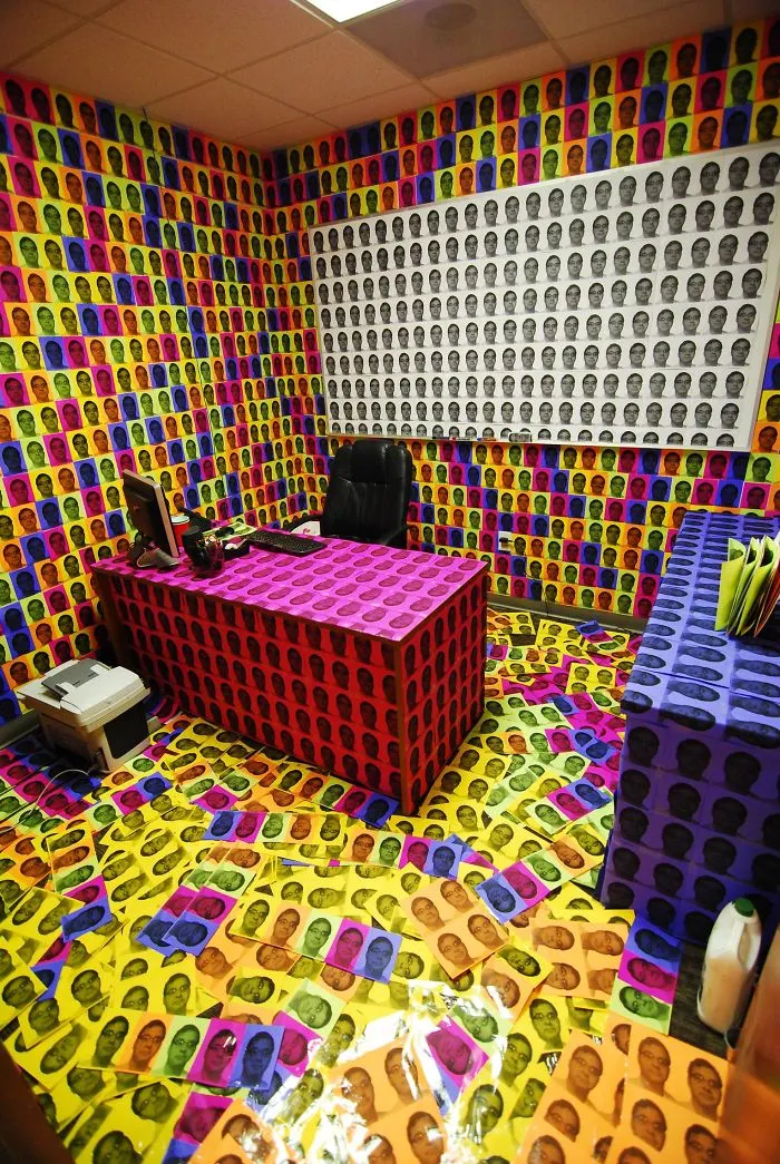 Office Prank For Self Absorbed Boss