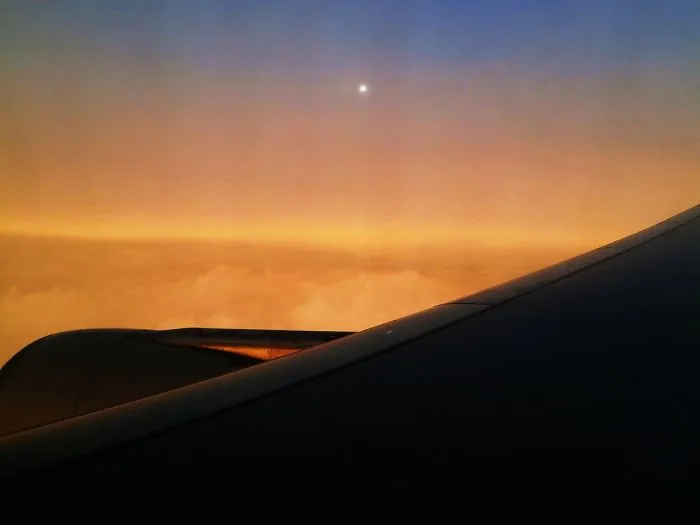 Sunset Above Taiwan's Sky