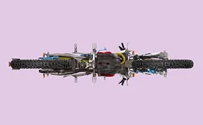 Urban Insects: Upside-Down View Of Vehicles