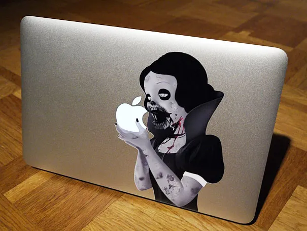 25 Cool and Creative MacBook Stickers