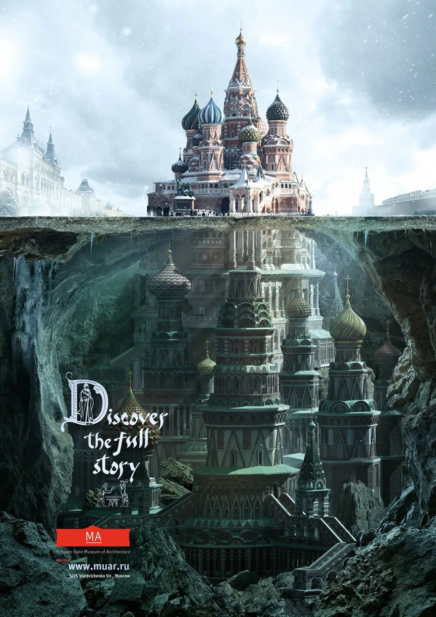 Discover the Full Story: What's Below the Famous Russian Buildings