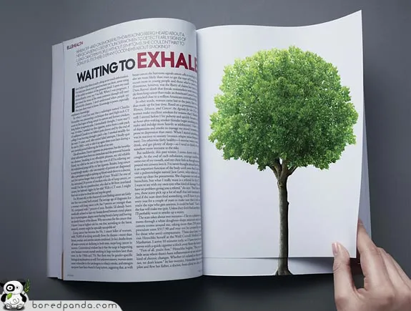 17 Creative Double Page Magazine Ads