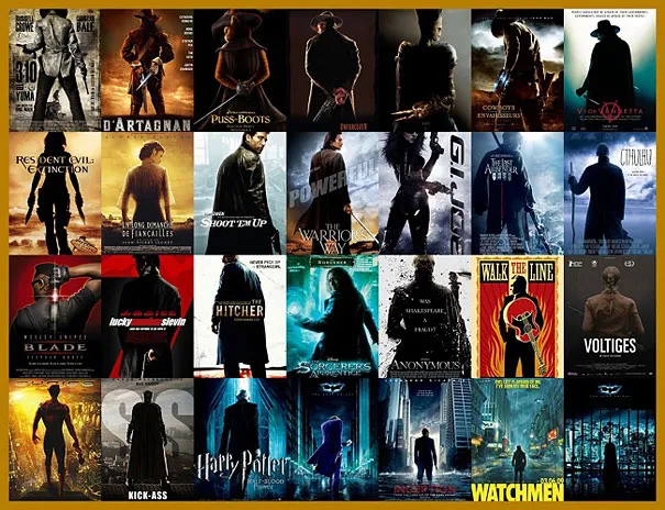 13 Popular Movie Poster Cliches