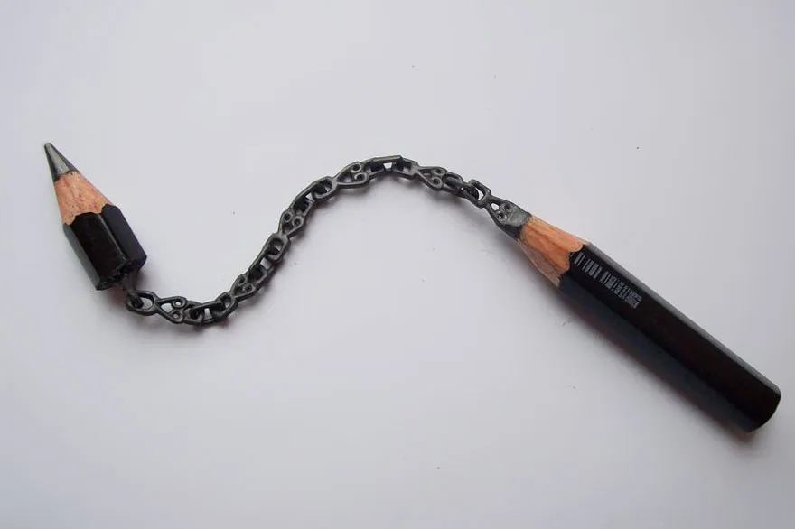 Incredible Pencil Sculptures by Cerkahegyzo