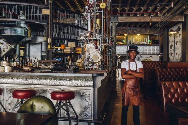 Awesome Steampunk Interior Design At Truth Cafe In South Africa