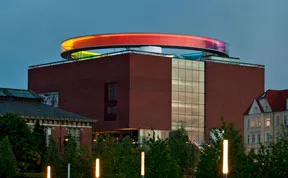 Your Rainbow Panorama: A Giant 360° Colorful Rooftop Walkway in Denmark