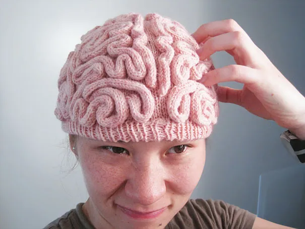 Brain Hat by Alana Noritake 
