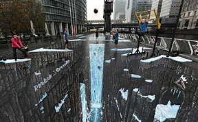 World's Largest 3D Street Painting