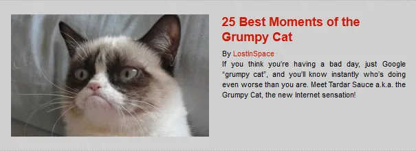 This Week’s Top 5 User Submitted Stories #15