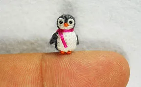 Cute Miniature Crocheted Animals by Su Ami