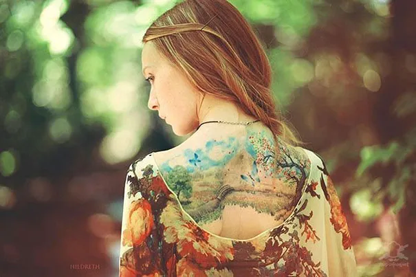 25 Examples Of Artistic Watercolor Tattoos