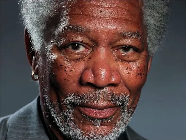 This Picture Of Morgan Freeman Is The Most Realistic Finger Painting Ever [VIDEO]