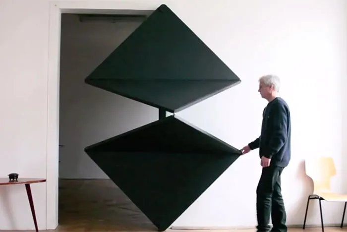 Evolution Door: Artist Reinvents Door Using Innovative Folding Panel Design