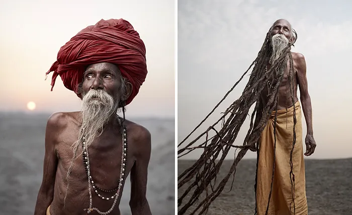 India's Holy Men In Powerful Portraits By New York-Based Photographer Joey L