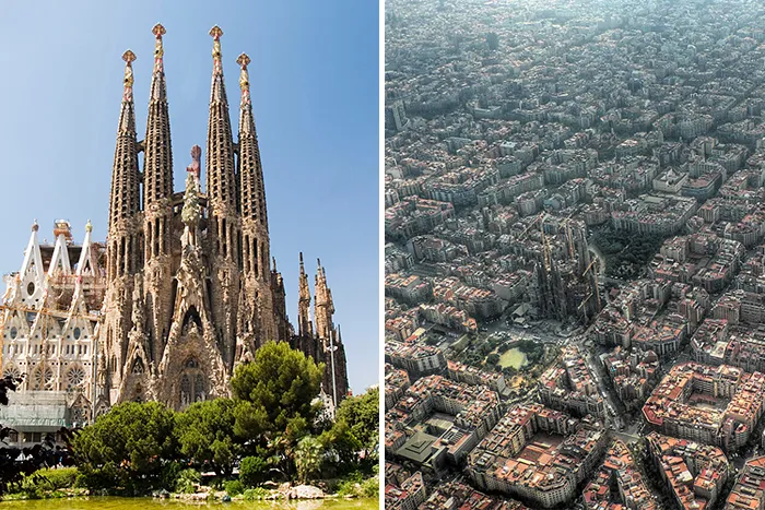 15 Famous Landmarks Zoomed Out To Show Their Surroundings