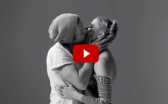 First Kiss: 20 Complete Strangers Asked To Kiss Each Other (VIDEO)