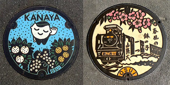 This Is How Manhole Covers Look In Japan