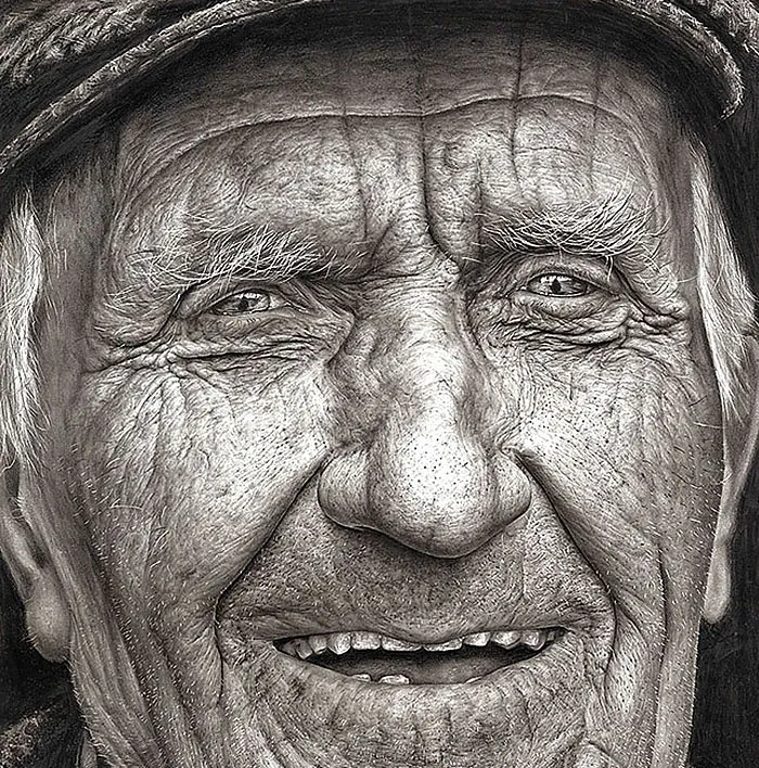 16-Year-Old Girl Wins National Art Competition With Stunning Hyper-Realistic Pencil Portrait