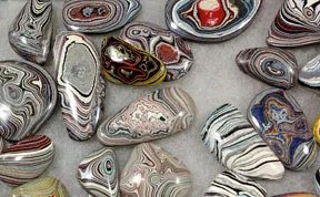 These Gorgeous Stones Were Accidentally Created From Layers of Car Paint In Old Auto Factories