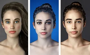 Woman Had Her Face Photoshopped In More Than 25 Countries To Compare Their Beauty Standards