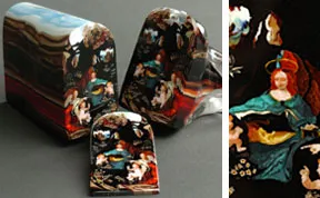 Artist Creates Glass Loaves That Can Be Sliced Into Beautiful Portraits Like Bread