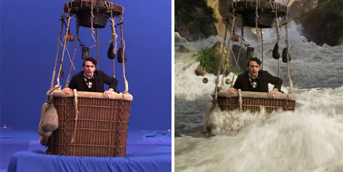 18 Revealing Before-And-After VFX Shots From Your Favorite Movies And TV Series