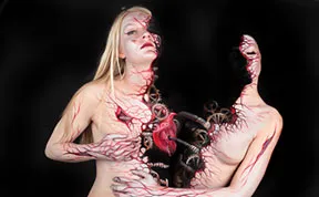 Incredible Body Paintings By Gesine Marwedel Transform People Into Animals And Organs