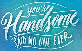 8 Hand Lettered Greeting Cards From Horrible People