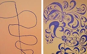 Creative Kid Draws On Wall, More Creative Mom Fixes It