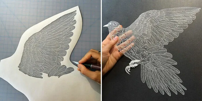Incredibly Intricate Hand-Cut Paper Art By Maude White