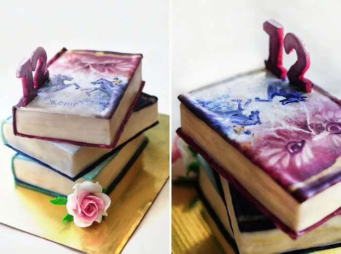 Book Cake