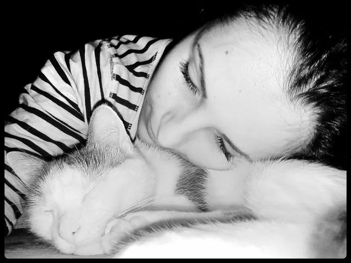 179 Heartwarming Photos Of Kids Playing With Their Cats