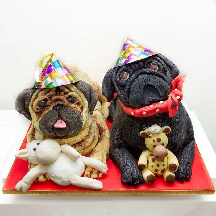 Pug Cake