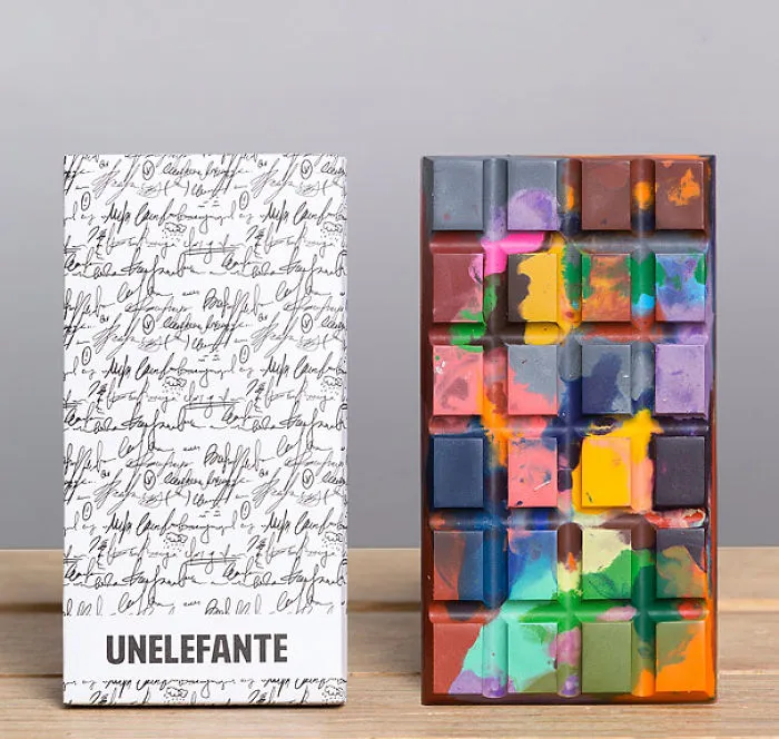 Painted Bars Of Chocolate
