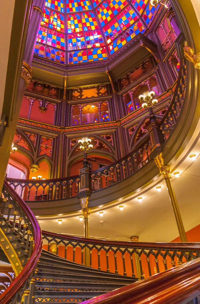 Stair At Louisiana's Old State Capital