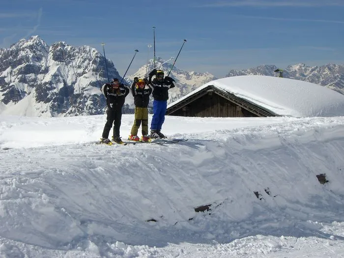 Italy - Dolomiti Children Skiing Forni Di Sopra - Varmost