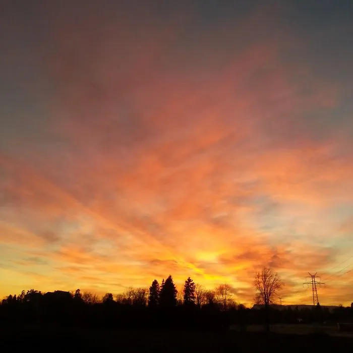 Clouds On Fire