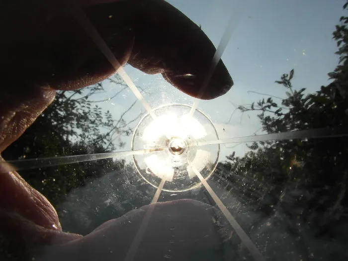 Sun Caught Through Various Glasses........