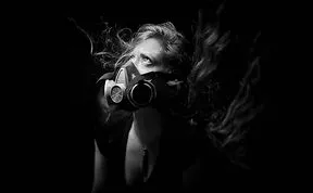 Masks Photo Series- Imagine Wearing A Mask To Survive.