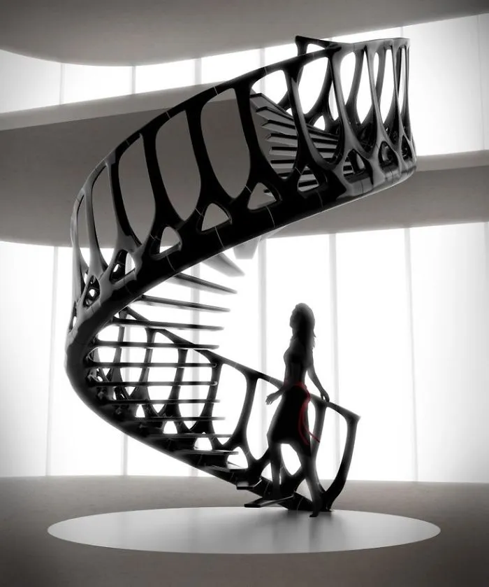 Whale Backbone Stairs