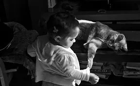 179 Heartwarming Photos Of Kids Playing With Their Cats