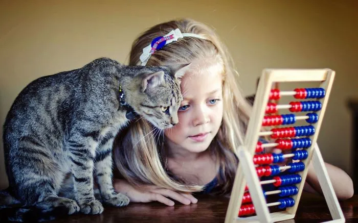 179 Heartwarming Photos Of Kids Playing With Their Cats