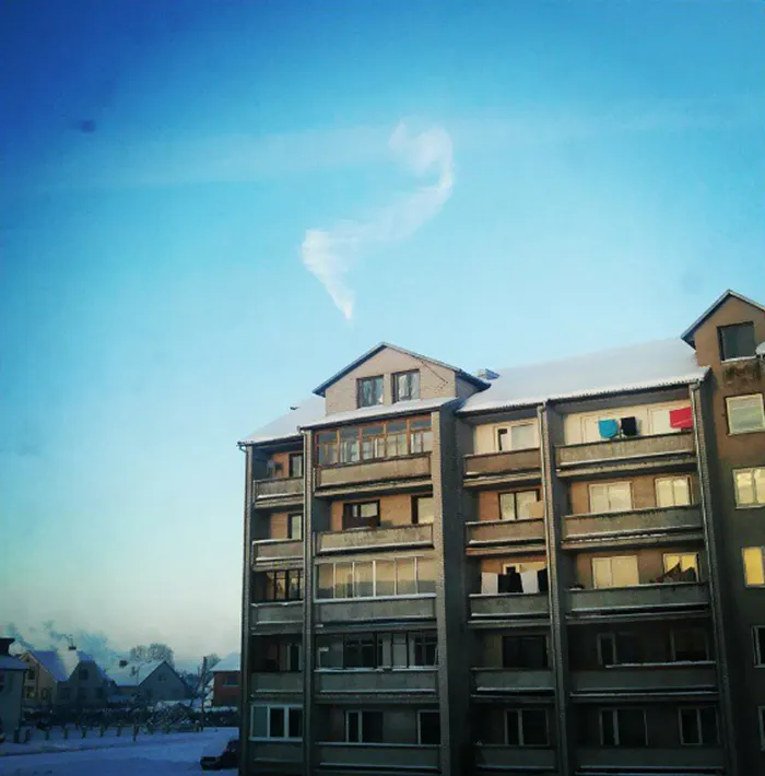 Smoke From A House