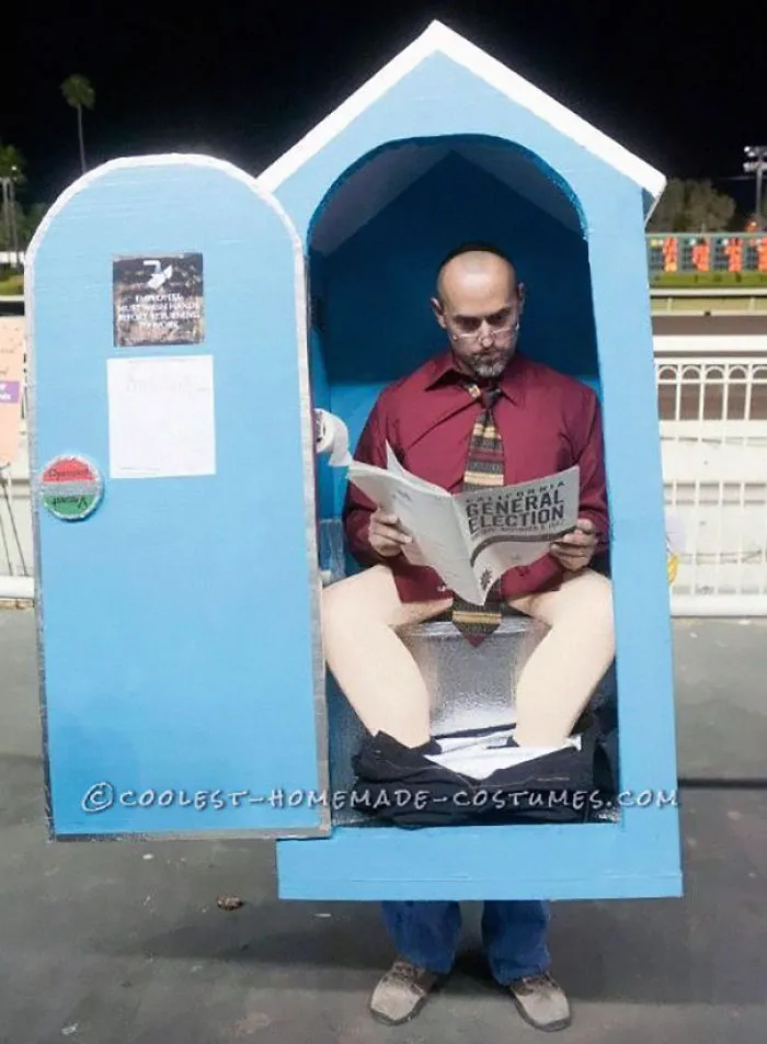 Portable Toilet Costume