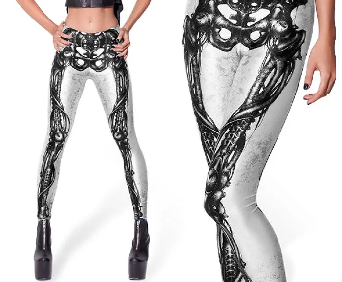 Mechanical Bones Leggings