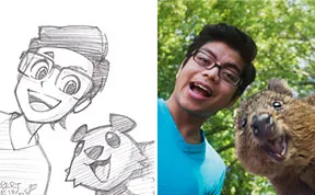 This Artist Turns Strangers Into Anime Characters