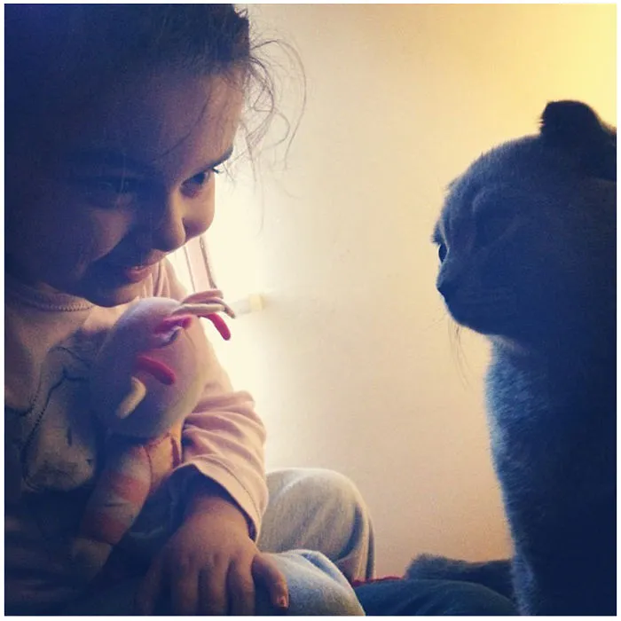 179 Heartwarming Photos Of Kids Playing With Their Cats